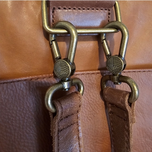 The Sak heritage leather convertible backpack messenger bag, nwot main image 4